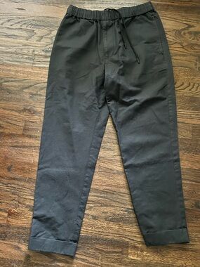 Men’s Club Monaco Elasticated Drawstring Pull On Pant W/Zipper Size Medium